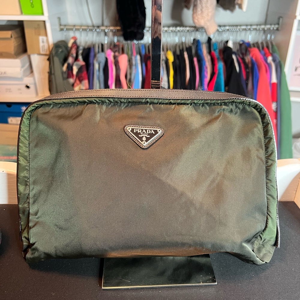 Prada Green Men's Bag